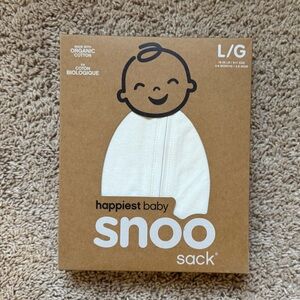 NWT Snoo Sleep Sack - White (L/G)